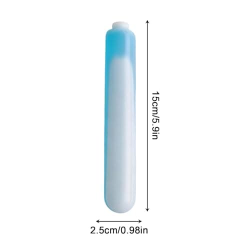 Reusable Cooling Rods - 6 Pack Freezable Beverage Chillers Ice Sticks | 15cm ABS Drink Cooling Sticks | Portable Long Lasting Ice Rods for Home Travel Camping Lunch Box Cooler — view 4