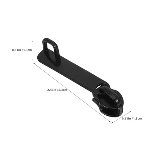 6 Pairs Nylon Double Layer Luggage Zipper Pulls — view 2
