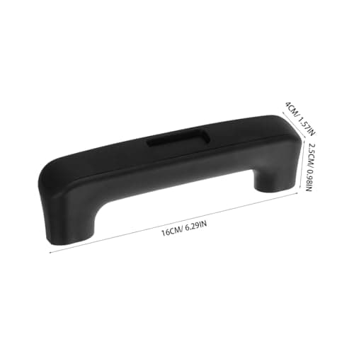 HORIALENCE Luggage Handle Replacement and Adjustable Telescopic Function Black Plastic with Telescopic Button Design Suitable for Suitcase and Wheeled Luggage Repair and Replacement — view 2