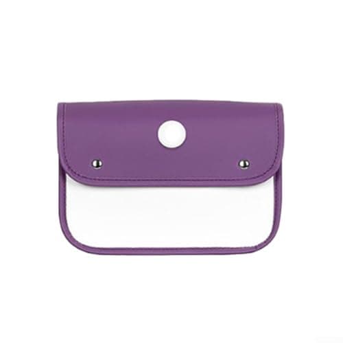 Bike Storage Bag 3.5L for E-Bike Handlebars Bike Storage Bag(Purple)