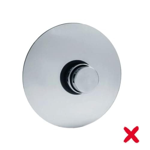 BAAQII 2 Pack Public Shower Push Button Lock Attachment Swimming Gym Camping Caravan (White) — view 6