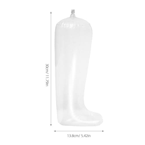 2 Pairs Inflatable Boot Stretcher for Tall Boots, Plastic 30cm Pair — view 2