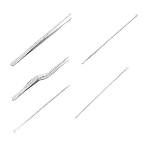5 Piece Stainless Steel Ear Spoon Set for Adult Ear Cleaning