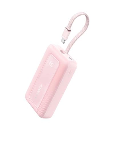 Anker Zolo Power Bank, 20,000mAh 30W Portable Charger with Built-in USB-C