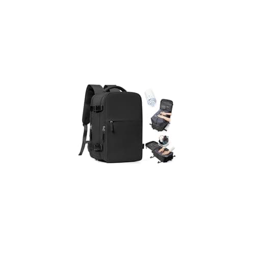SZLX Vacuum Backpack Travel Bag with Pump Ryanair Cabin Size Bag 40x30x20