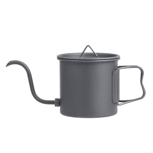Lightweight Pure Titanium Tea Set for Camping Hiking(Coffee Pot)