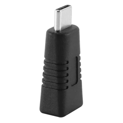 ACOLY 2 Pcs Type-C Male to Mini USB Female Adapter Support Charging Adapter Data Sync Plug Converter for Mobile Phone Digital Camera — view 2