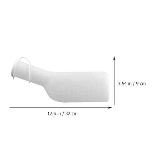 Generic Urinal Bottle, Portable and Easy to Carry for Bedridden Patients 1000ml Large Capacity Plastic with Scale Male and Female Urinal Pot Suitable for Camping and Travel — view 2