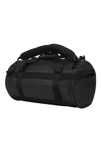 Mountain Warehouse 60L Cargo Bag - Heavy Duty Travel Backpack with Padded Rucksack Straps, 3 Ways to Carry Duffle Bag - Best for Camping, Travelling, Gym Black One Size — view 3