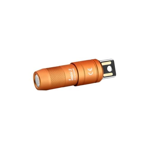 OLIGHT imini 2 Keychain Rechargeable Small EDC Torch, Orange