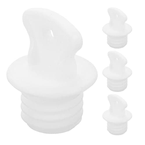 4pcs Hot Water Bottle Stopper Cap Replacement Rubber Leak Prevention