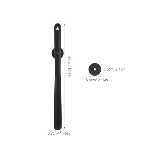 Healvian Magnetic Shoehorn Long Handle Wood for Seniors Effortless Wall Mount Shoe Horn Pregnant Women Wearing Shoe Tools Travel Shoehorn Magnetic — view 2