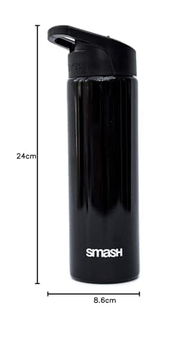 Smash Stainless Steel Water Bottle 750ml - Black — view 5