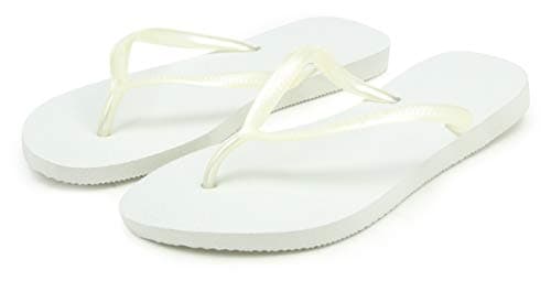 Havaianas Slim Women's Flip Flop, White, 5 UK — view 2
