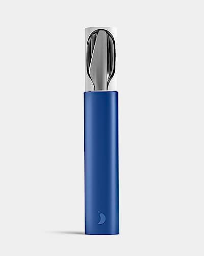 Chilly's Cutlery - Portable Cutlery, Stainless Steel - Whale Blue — view 2