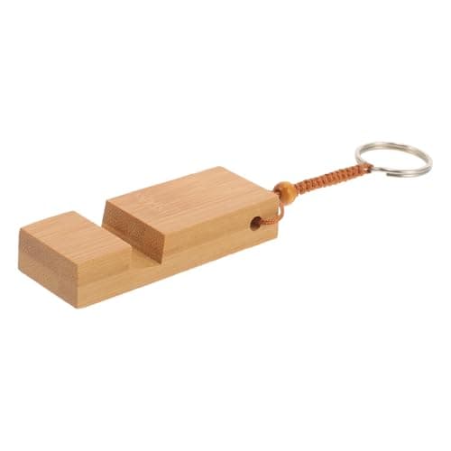 Hoement Cellphone Stand Keychain Mini Phone Holder Portable Travel Home