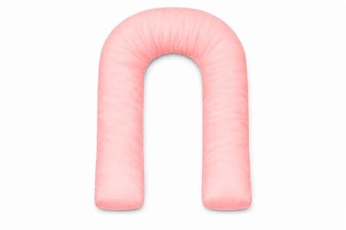 MIA U Shaped Pregnancy Pillow Case 100% Cotton Nursing Maternity Body Bolster Support Cover Zip Closure 9Feet (275cm) — view 6