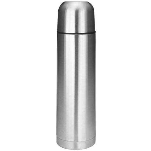 Stainless Steel Flask 500ml, Professional Travel Mugs, Thermo-Shield Technology, Reusable Insulated Hot and Cold Water Bottle with Cover, Bpa Free, Food Grade, Leak Proof | Silver