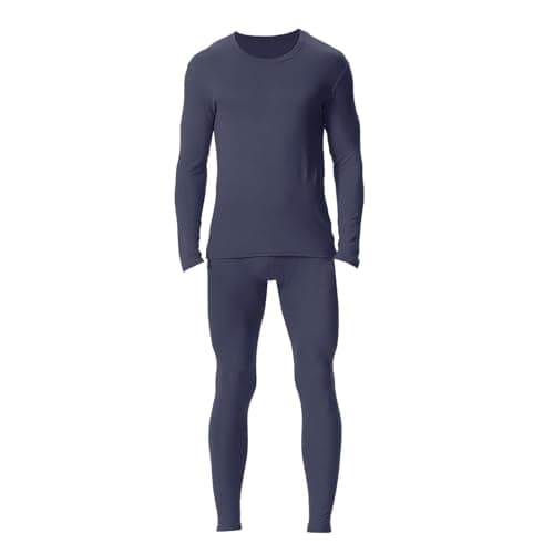 OBiQuzz Thermal Underwear Men's Set Functional Underwear Long Thermal Underwear Soft Functional Underwear Thermal Underwear Thermal Underwear Thermal Underwear Breathable Ski Underwear Thermal