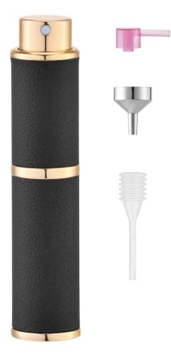 Toureal Travel Perfume Atomiser Refillable, 10ml Perfume Spray Bottles