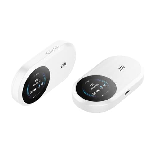 ZTE U10S Pro White, 4G+LTE Mobile Wi-Fi 6, Unlocked Low-Cost Portable Travel WiFi, Connects 32 Devices, 3000mAh 10hr Battery Life, Roams on all World Networks, No Configuration Required — view 2