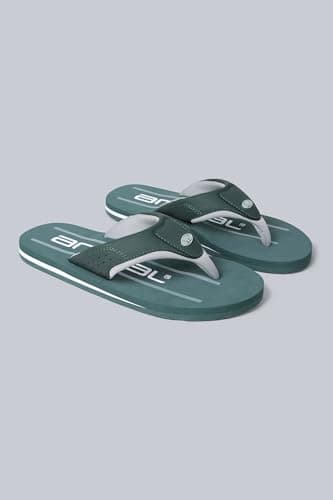Animal Jekyl Mens Lightweight Flip-Flops Khaki 8 — view 3