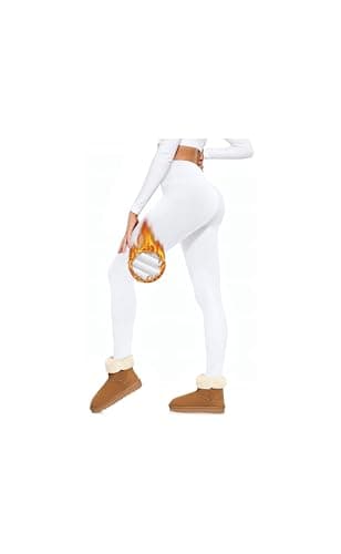Thermal Leggings Women Fleece Lined Tights Yoga Pants Winter Warm Leggins