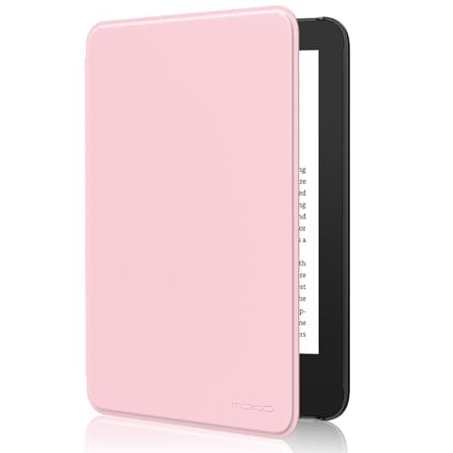 MoKo Case for 6" Amazon Kindle Basic 11th Gen 2024/2022, Pink