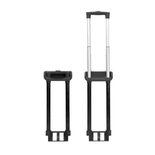 HouseVibe Luggage Telescopic Handle Replacement Aluminum Alloy Pull Rod for Suitcase Travel Bag Black- 60CMX16CMX4cm — view 3