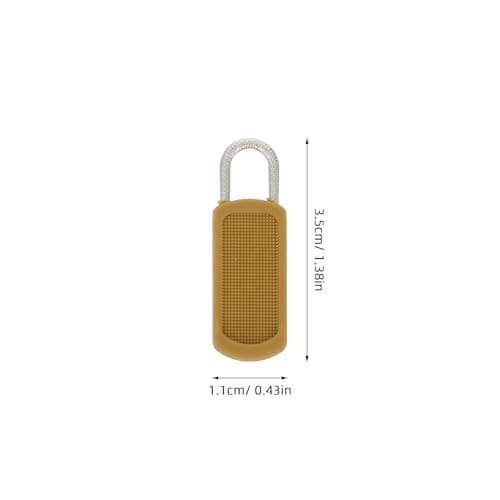 30pcs Removable Metal Zipper Pull for Sewing Travel Backpacks Khaki — view 2