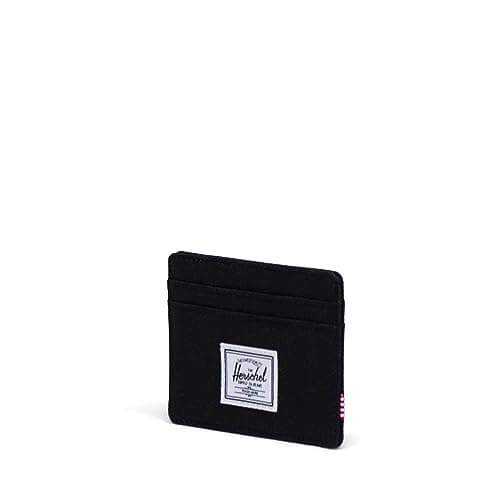 Herschel Ecosystem 600D Recycled Polyester Unisex Wallet - Black, RFID Protected — view 4