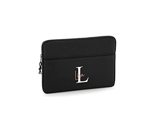 Personalised Laptop Case 13" with Name or Initials, Custom Laptop Sleeve 13 Inch, University Gift, MacBook Pro Case, Personalised Laptop Bag, Compatible with MacBook Pro & MacBook Air — view 3