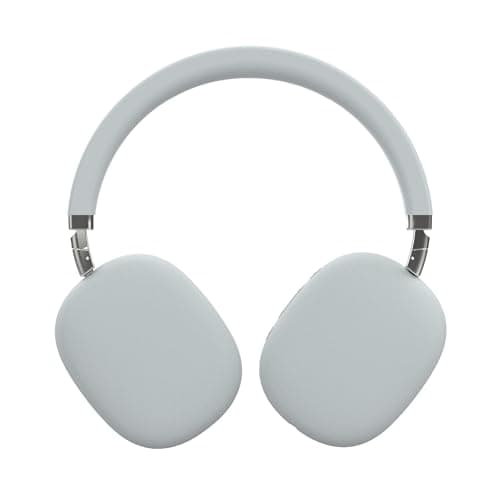 groov e Fusion Wireless Headphones - Active Noise Cancelling Headphones with 32Hrs of Audio Playback - Bluetooth & 3.5mm Audio Jack - White — view 3