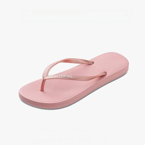 JaYouhe Womens Quick-Dry Flip Flops with Non-Slip Sole & Comfort Cushioning | Water-Resistant Beach Pool Shoes for Women, Lightweight Summer Sandals for Outdoor Swimming, Hiking, Travel — view 4