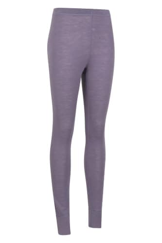 Mountain Warehouse Merino Womens Base Layer Pants Dusky Pu 12 — view 5