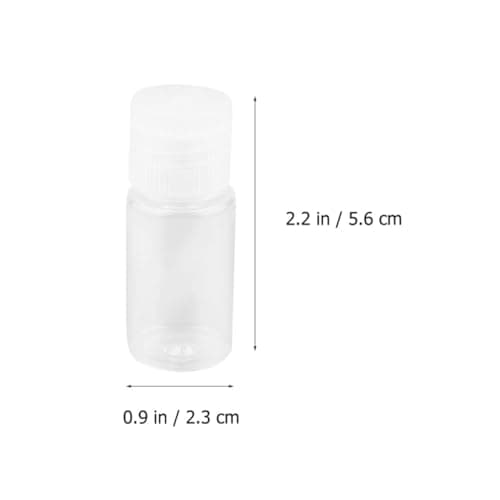 JUMPLAWN 24pcs Refillable Bottles 15ml Flip Cap for Cosmetics and Skin Care — view 2