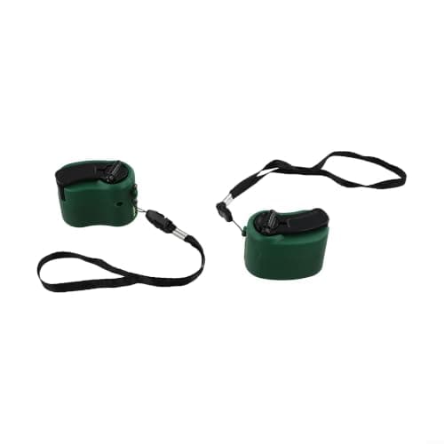 2PCS for mini Wind Up Radio Style for charger USB Hand Crank Dynamo for Outdoor Travel Kit Green — view 5
