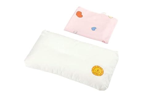 cutie pumpkin Toddler Pillow for 2,3,4,5 Years Old with Pillowcase-11”x 17”-Machine Washable Soft Hypoallergenic Cotton Kids Pillows,Small Toddler Pillow for Sleeping,Travel,Crib Bed,Nap,Daycare