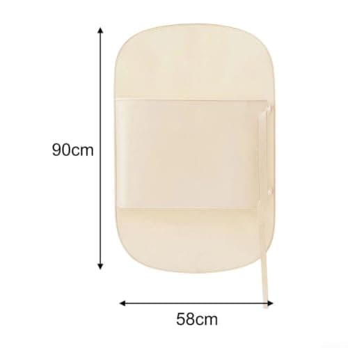 Compression Storage Bags for Clothes, Large Fabric Garment Organisers for Winter and Down Jackets, Space Saving Travel Packing Cubes, Foldable Home(beige) — view 2
