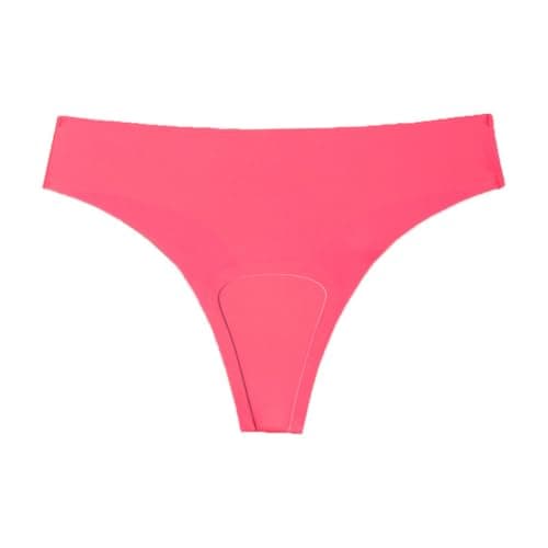Underwear for Women 5 Pack Seamless Low Rise Thong Panties (5PCS-e,S)