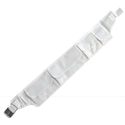 OBD Hajj Umrah Ihram Belt Adjustable Travel Waist Secure Ehram Belt with Passport and Money Pockets, Lightweight Zip Bag for Pilgrims