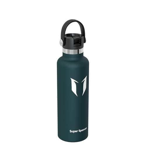 Sparrow Insulated Water Bottle 750ml FlipFlow Metal Drinks Bottle Straw — view 2