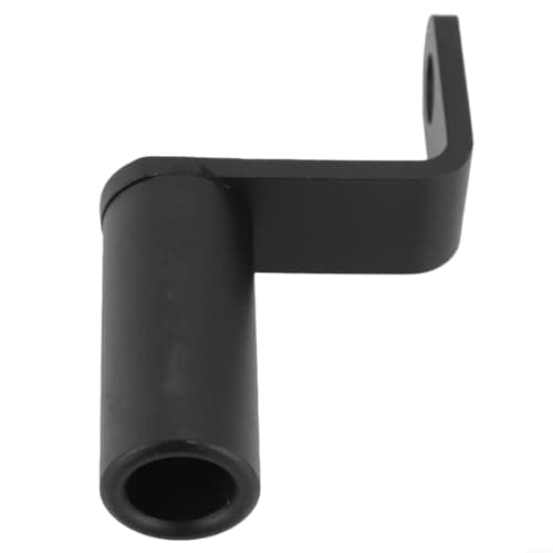 Motorcycle Rearview Mirror Mount Handlebar Adapter for Phone Bracket - Anti-Oxidant CNC Machined Holder for Mobile Devices Lights Grey(Black) — view 2
