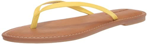 Amazon Essentials Women's Thong Sandal, Bright Yellow, 7 UK — view 4