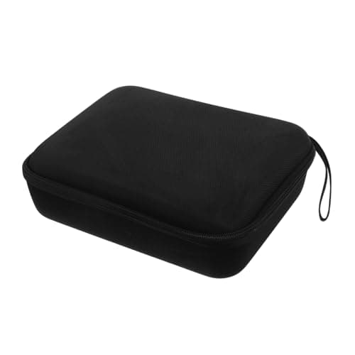 GANAZONO Eva Storage Bag for Travel Office School Protective Headphone Organizer Multi-use Data Cable Case USB Adapter Storage for Electronics Travel Organizer Black