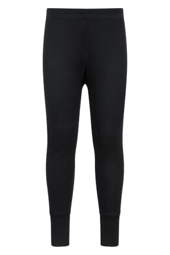 Mountain Warehouse Talus Kids Base Layer Thermal Pants Black 3-4y