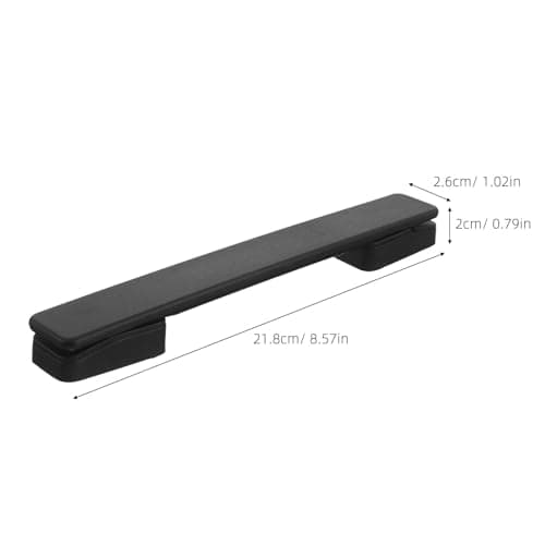 2pcs Plastic Suitcase Replacement Handle Black for Travel Case Repair — view 2