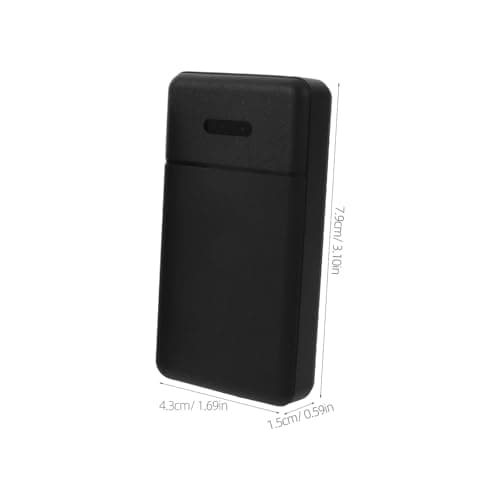 Portable Charger for Heated Gloves 2000mah Black Plastic Power Bank — view 2