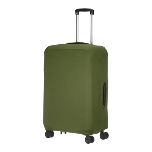 sourcing map Travel Luggage Cover, Washable Suitcase Covers for Luggage Anti-scratch Suitcase Protector Elastic Baggage Protective, Fits 26-28 Inch Suit Case, Army Green