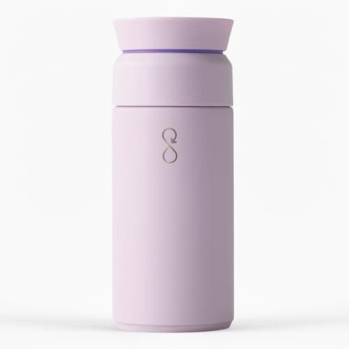Ocean Bottle Brew Flask 350ml | Insulated Travel Flask for Hot & Cold Drinks | Recycled Stainless Steel | Sustainable, Eco Friendly Gift (Lavender Haze)